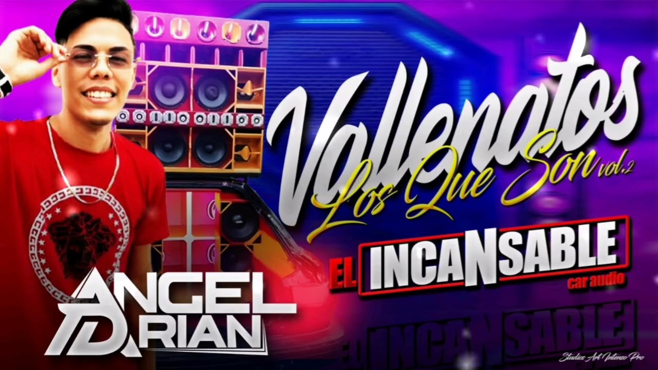 Exitos De Vallentato 🎶𝙑𝙤𝙡𝟮🎶 El Incasable Car Audio 𝙭 Dj Angel Adrian
