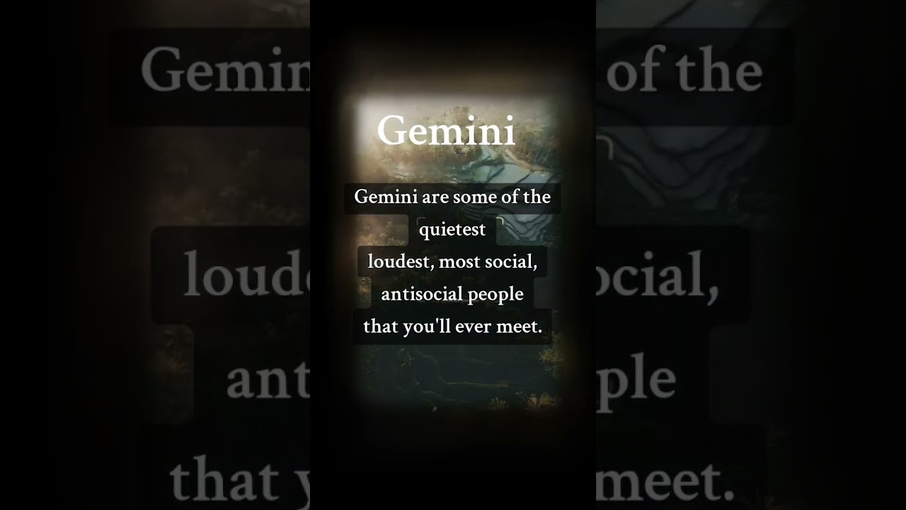 Gemini Traits 