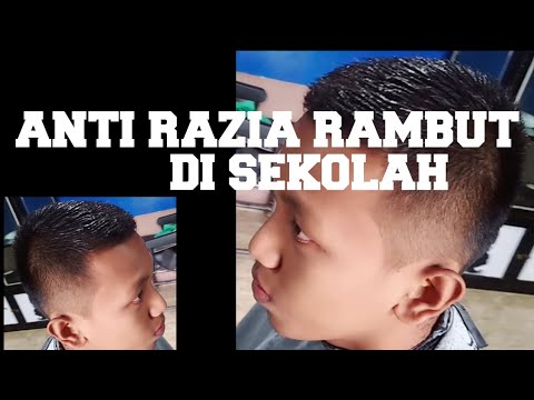 Model rambut  anak  sekolah  Anti Raziah YouTube