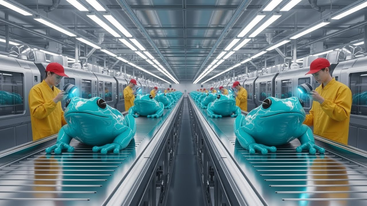 Inside the Glass Frog–Inspired Lab: From Rainforest Science to Clear Luxury Cosmetics | Full Process