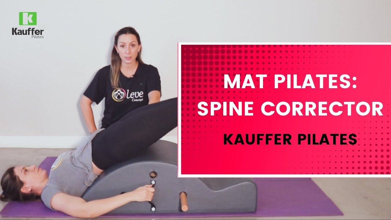 Aula de Pilates MAT - Spine Corrector Kauffer Pilates 