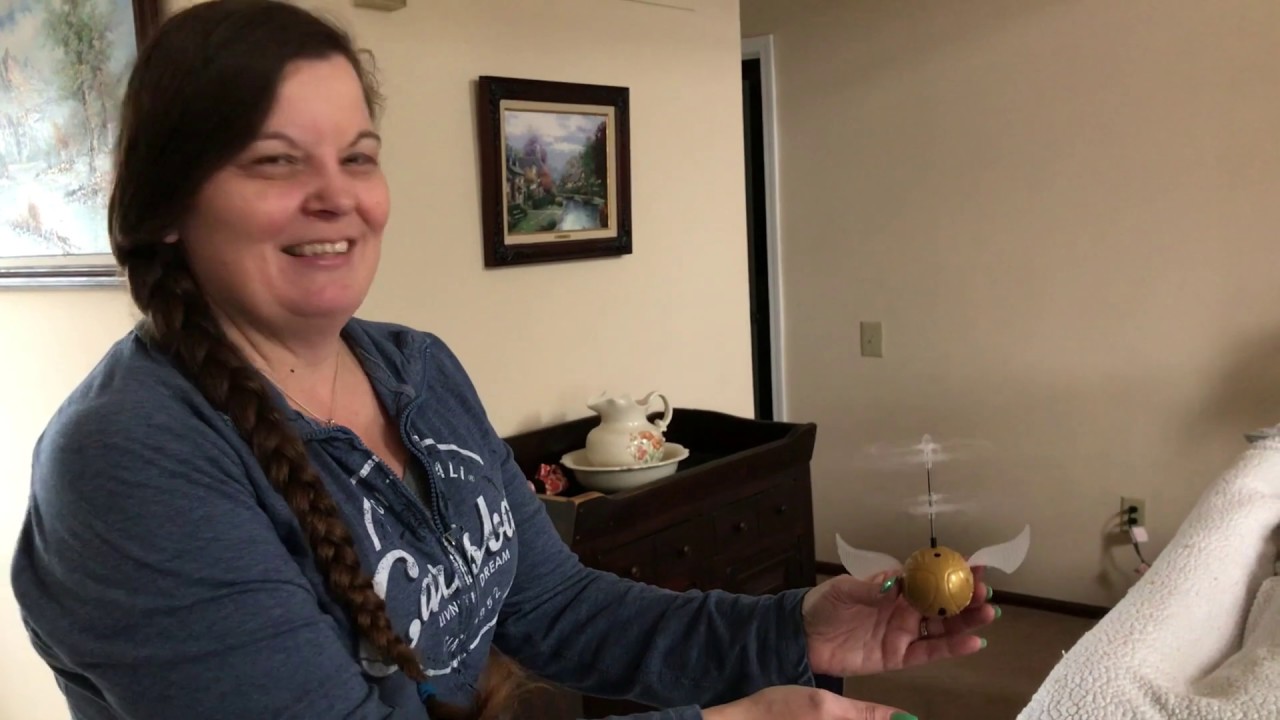 Toy Unboxing - Harry Potter Golden Snitch Helicopter Toy from Dave & Busters Arcade