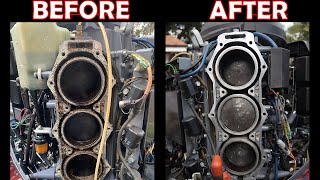 How to REPLACE a Head Gasket on a Outboard Motor! (Yamaha 150VMAX)