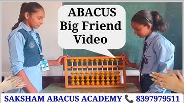 Abacus (Big Friend) Practice Video || Abacus Level 1|| Saksham Abacus Academy  #learn #the #abacus