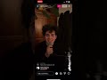 Capture de la vidéo Gjon's Tears Instagram Livestream (January 13Th, 2022)