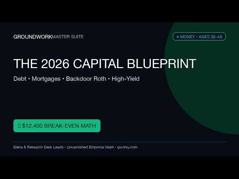 The 2026 Household Capital Allocation Blueprint: Managing Debt, Mortgages & Wealth | Groundwork Mast