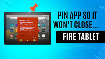 Pin App To Your Amazon Fire Tablet Screen | "Lock" Screen To One App!!