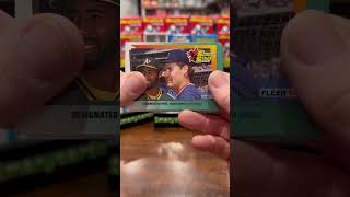 1992 Fleer Baseball Pack #shorts #baseballcards #baseballszn #trending #shortfeed #sportscards