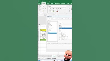 Create a KG format in Excel | How to Write Kg in Excel #computer #excel #exceltricks #shorts
