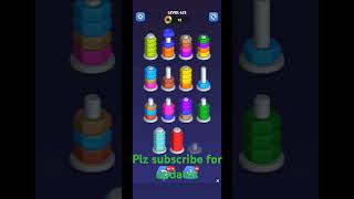 nut sort puzzle game level 622 solution