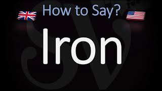 How to Pronounce Iron? (InCORRECTLY) Meaning & Pronunciation