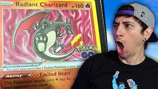 FIRST LOOK at Radiant Charizard from Pokemon Go TCG Leak!