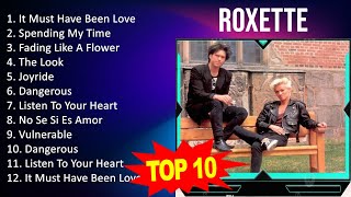 R o x e t t e 2023 MIX - Top 10 Best Songs - Greatest Hits - Full Album