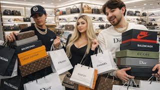 Spending a LOT OF MONEY with WILLITO and BRI in the UNITED STATES | LUNCH