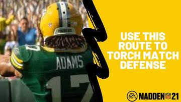 Madden 21 - How To Beat Cover 4 Quarters For A One Play Touchdown|