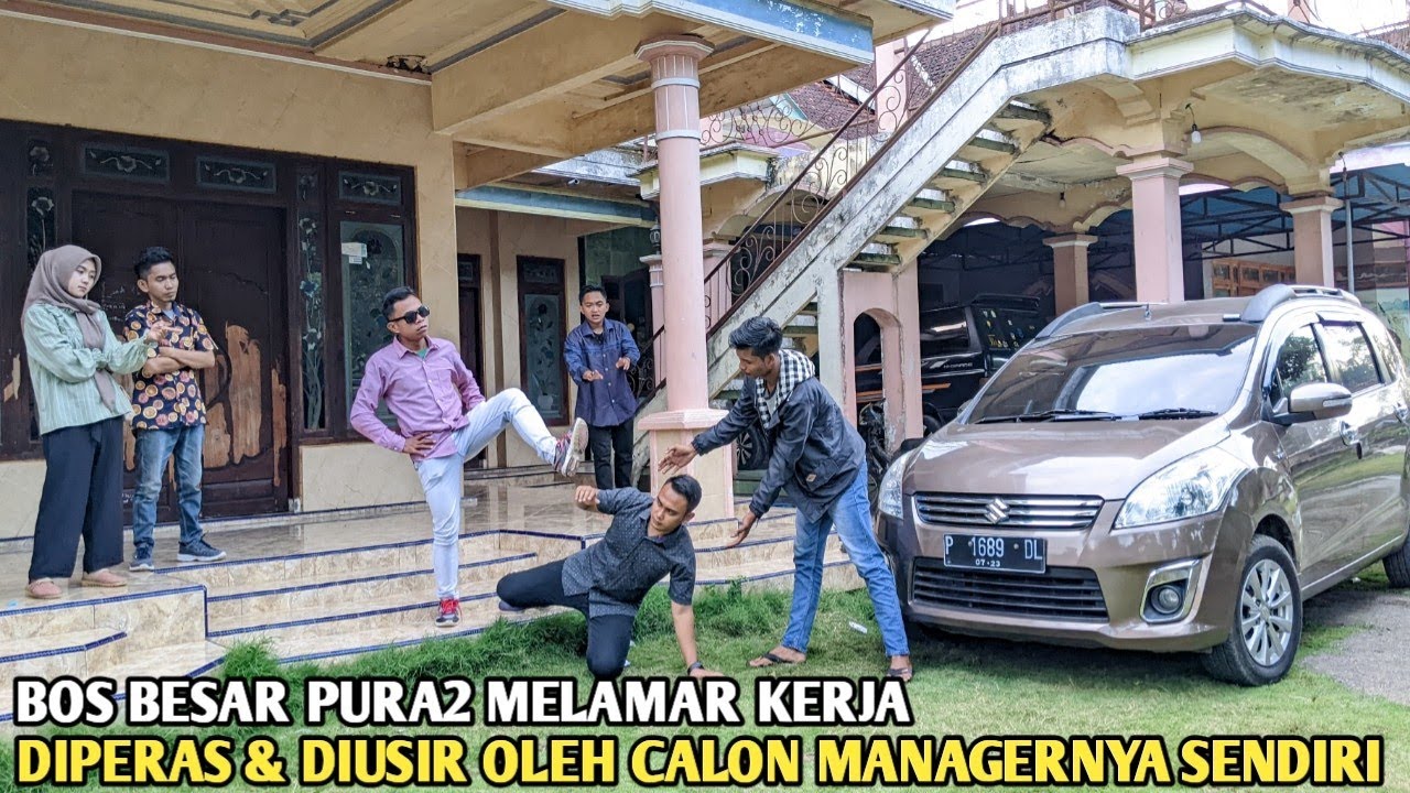 BOS BESAR PEMILIK PERUSAHAAN NYAMAR PURA2 MELAMAR KERJA! DIPERAS & DIUSIR OLEH CALON MANAGER SENDIRI