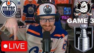 Game 3: Edmonton Oilers vs Anaheim Ducks LIVE | Full Game Reaction & Commentary screenshot 3