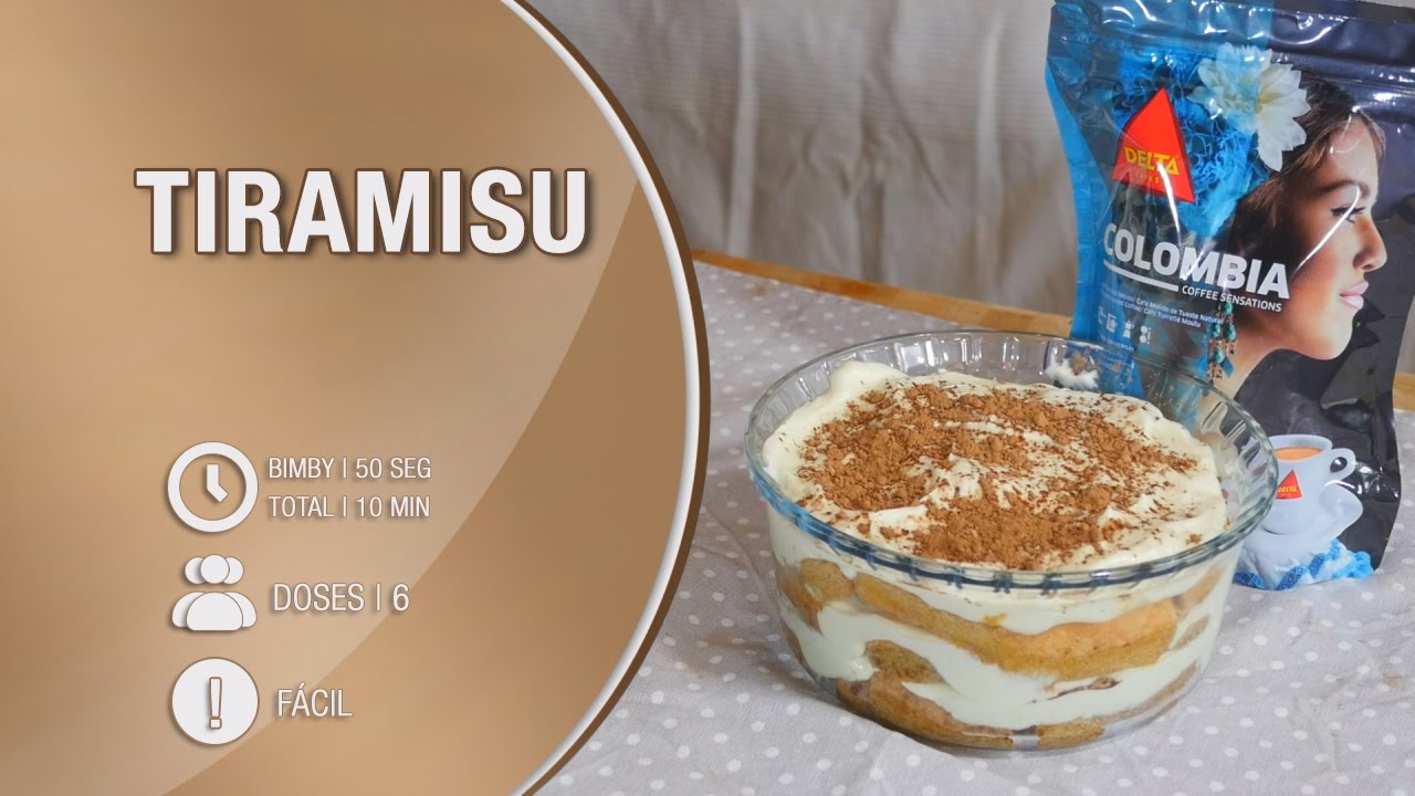 Tiramisu - Receita Dona Bimby / Thermomix
