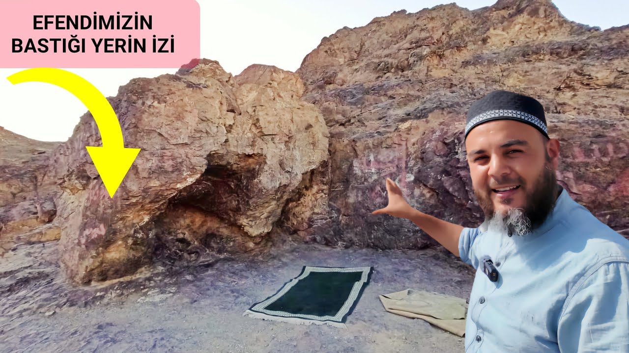 PEYGAMBERİMİZİN SECDEYE KAPANDIGI YER. BENİ HARAM MAĞARASI 71.V