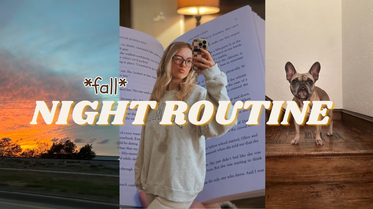 MY NIGHT TIME ROUTINE 🌙🫧🎧 - YouTube
