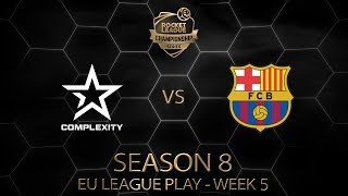 Complexity vs. fc barcelona | rlcs season 8 week 5