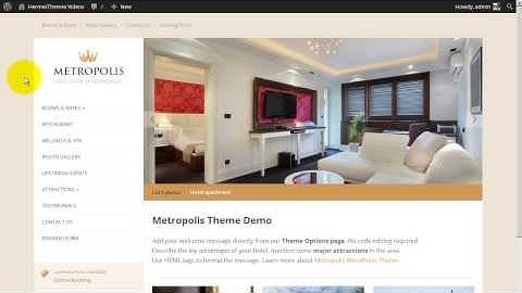 How to: Upload a New Logo in a WordPress Theme by HermesThemes