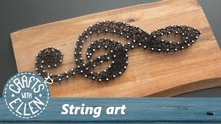 How to make string art | Tutorial