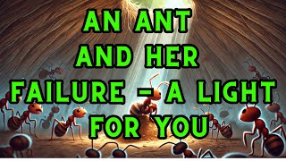 AN ANT AND ITS FAILURE - A light for you and your gray days