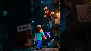 NOTCH PRAY NEVER TO FACE STEVE'S HEROBRINE FORM ⚔️#minecraft  #shorts
