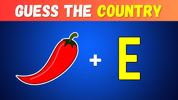 Can You Guess the Country by Emoji 🌎🚩  Geography Quiz Trivia Challenge