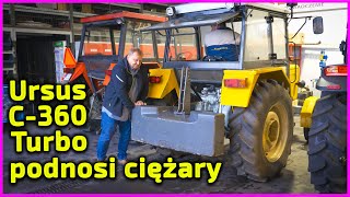 URSUS C-360 TURBO 76 KM od Jockerfarm-a 👉 ile podniesie? 👉a ile podniesie ARBOS 3055 [Korbanek]