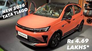FINALLY 2026 TATA TIAGO FACELIFT LAUNCHED @Rs 4.69 LAKHS