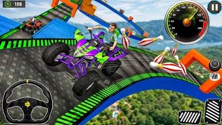 ATV Quad Bike Stunt Racing Simulator - Quad Bike Ramp Stunts - Android GamePlay screenshot 3