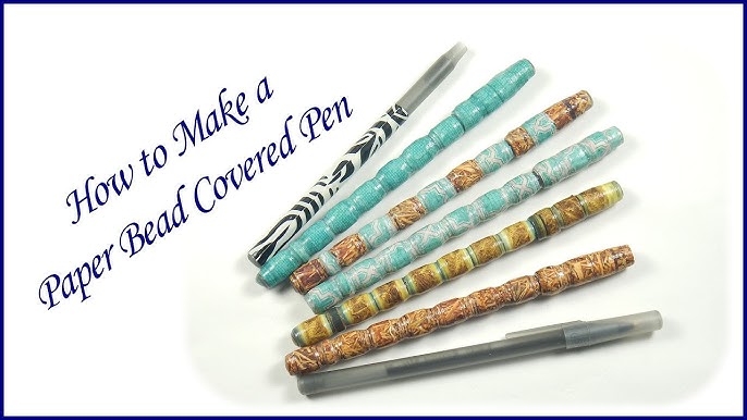How to Make a Beadable Pen with chunky acrylic or silicone beads