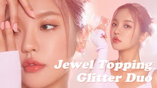 I'M MEME Jewel Topping Glitter Duo 3g - 03 PINK JEWEL (Eyeshadow) IM MEME Original Korea