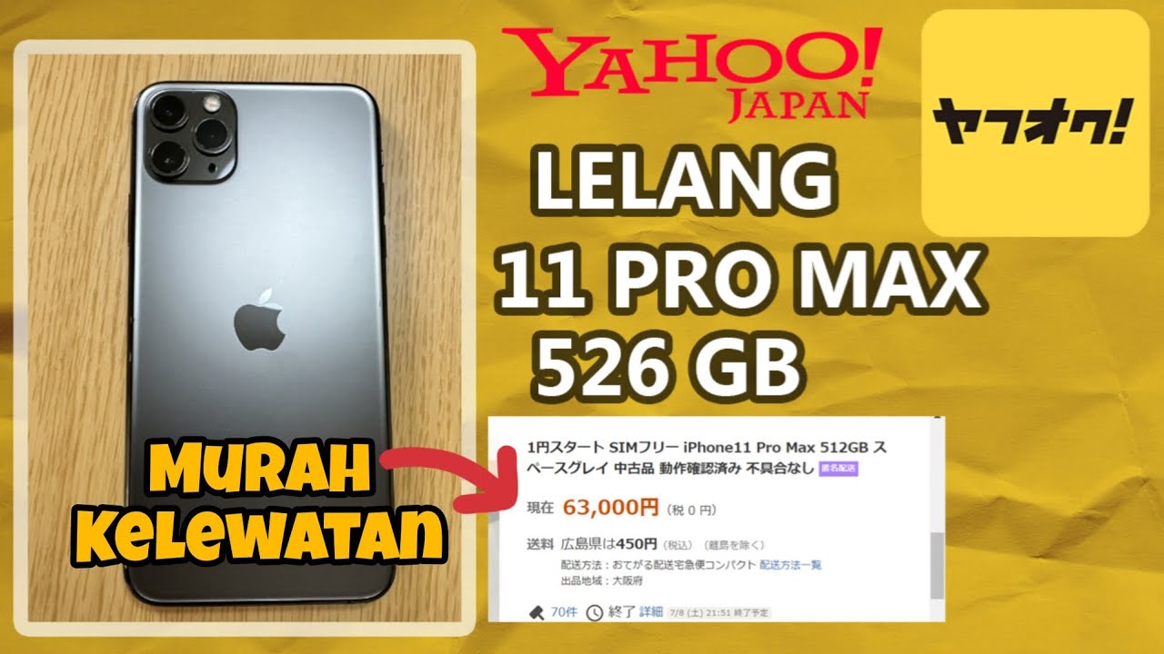 TUTORIAL LELANG YAHOO AUCTION JAPAN BANYAK IPHONE MURAH 