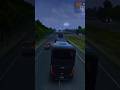 Full speed overtake 😱😱in night bus driving#short#viral#gaming