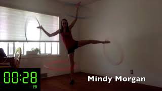 World Record. Longest 4-Hoop Box Split