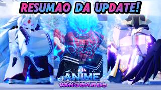 RESUMAO DA UPDATE DO ANIME VANGUARDS! NOVOS CODES E NOVO MODO DE JOGO!