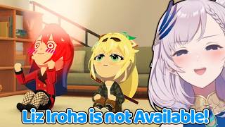 Reine can't believe Liz Behaviour with Iroha...  [Pavolia Reine | Hololive-ID]