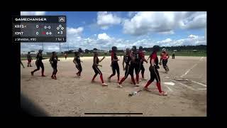 Offense. Homerun Left center. KR fastpitch 16U screenshot 3