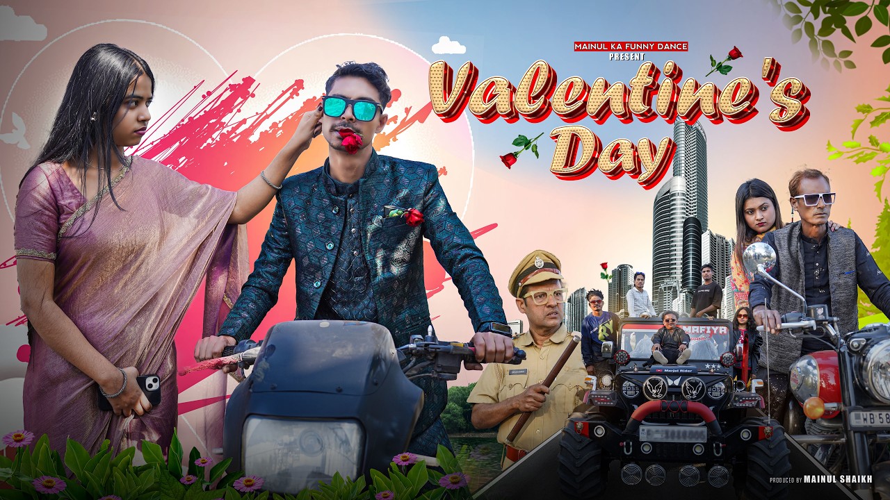 ভ্যালেন্টাইন্স ডে | Valentine's Day | Notun Bangla Latest Natok | Mainul