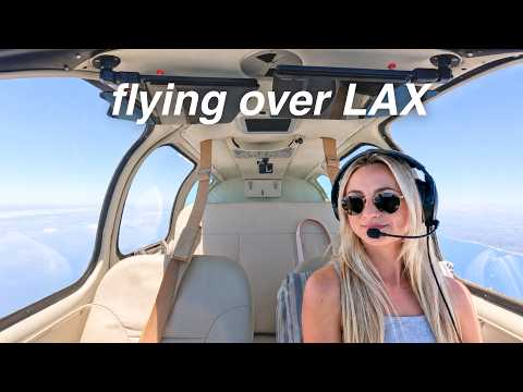 fly with me through BUSY LA airspace | VFR through LAX and SAN Class Bravos in the Bonanza