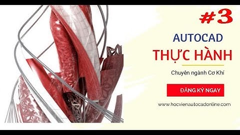 Tuyệt Chiêu Autocad | Autocad Thực Hành - Bài 3