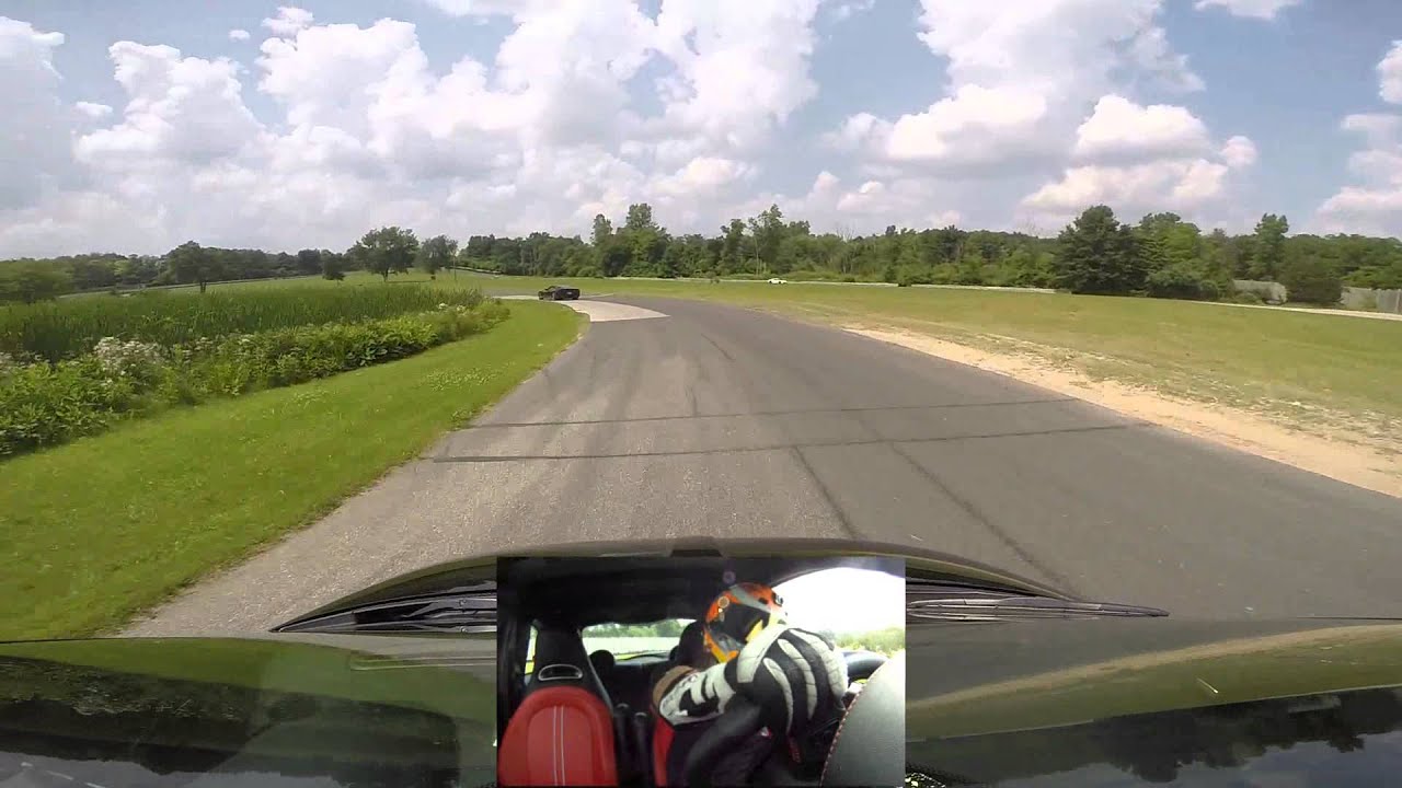 Fiat Abarth at Waterford Hills Road Racing Track - YouTube