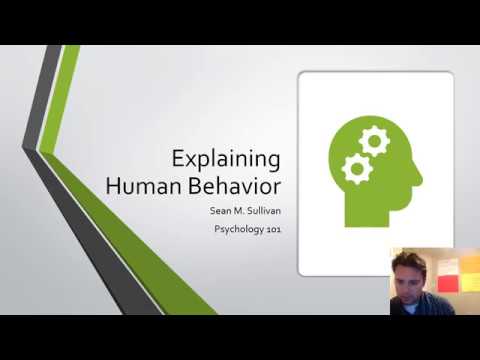 Psychology 101 Lecture 05: Explaining Human Behavior lecture - YouTube