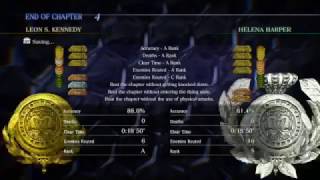 Resident Evil 6 Leon Chapter 4 co-op (18'50")