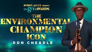 Don Cheadle Receives the Environmental Champion Icon | theGrio Awards 2023