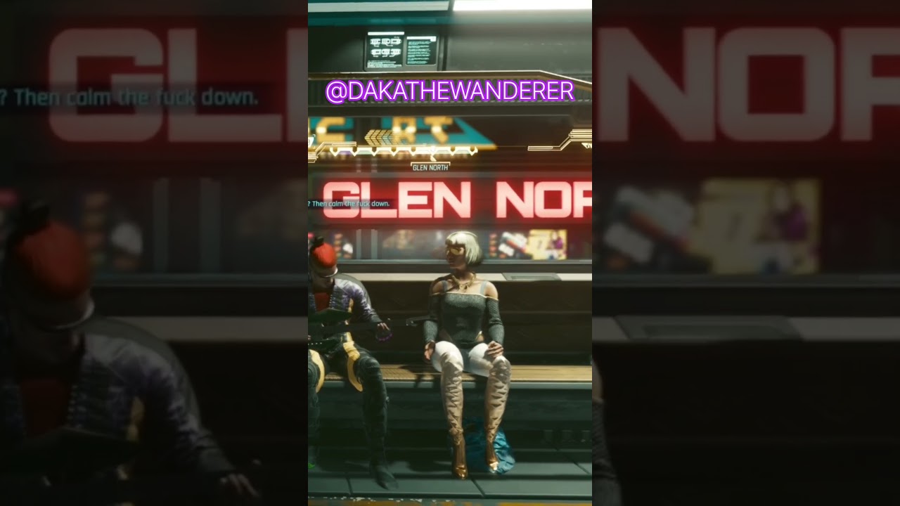 Another day riding the NCART… 🤣 #dakathewanderer #cyberpunk2077 #shorts #gaming
