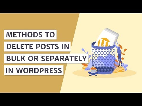 How to Bulk Delete Your WordPress Posts